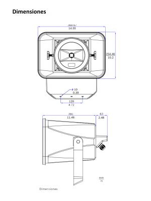 BOSCH M_LH1UC30E - Altavoz para exterior trompeta 30W - Image 2