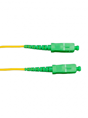 TCE  - LMN-FO-SCA-SCA-02 - Jumper SC-SC Monomodo / APC / Simplex 2 mm / 2 metros / Amarillo #FO - Image 2
