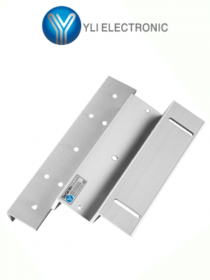 YLI MBK280NZL - Soporte de fijación ZL de aluminio para puerta con apertura interior / Compatible con cerradura magnética y YM280NLED - Image 1
