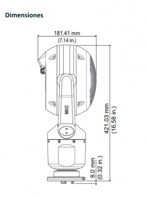 BOSCH V_MIC9502Z30BQS CAMARA FUSION TERMICA 2MP CON LENTE 19MM 30X 9HZ COLOR NEGRO - Image 5