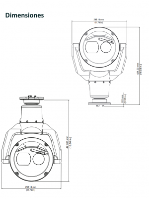 BOSCH V_MIC9502Z30BVF- CAMARA MIC 9000I PTZ TERMICA VGA 50MM/ 2MP/ 30X 30HZ7 COLOR NEGRO - Image 7