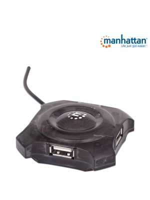 MANHATTAN 162272 - Mini USB de 4 Puertos que Proveen Energía/ Soporta especificaciones USB 1.1/ Soporta Dispositivos y Puertos USB 2.0 (hasta 12 Mbps)/ - Image 6