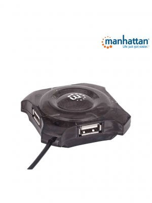 MANHATTAN 162272 - Mini USB de 4 Puertos que Proveen Energía/ Soporta especificaciones USB 1.1/ Soporta Dispositivos y Puertos USB 2.0 (hasta 12 Mbps)/ - Image 4