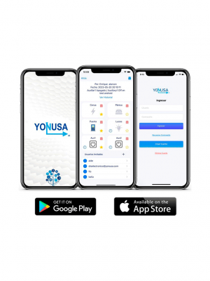 YONUSA MWFLITE - Módulo Wifi Lite compatible con energizadores NG Modular, NG Convencional, Alta Frecuencia Anti Plantas y Doble Zona, Uso con aplicación gratuita Yonusa Plus compatible con sistemas iOS y Android para notificaciones de eventos. #YN - Image 3