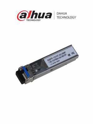 DAHUA GSFP-1310T-20-SMF - Modulo de Fibra Optica SFP/ Monomodo/ Transmisión Bidirecciónal/ Conector LC/ Hasta 20Km/ TX 1310nm,RX 1550nm - Image 1
