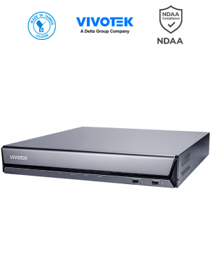 VIVOTEK ND9542P - Grabador NVR 32 Canales,16 Puertos PoE, 4 Bahias, Deep Search, Smart VCA Search, Ciberseguridad Trend Micro, Salida HDMI 4K, Centralizacion con VAST 2, VSS, Grabacion de 192Mbps, Gestión PoE, ONVIF, NDAA #VTX - Image 1