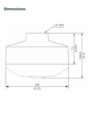 BOSCH V_NDA7010PIP-PLACA DE INTERFAZ COLGANTE/ COMPATIBLE CON FLEXIDOME PANORAMIC 7000 - Image 2