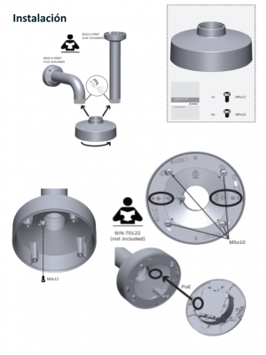 BOSCH V_NDA7010PIP-PLACA DE INTERFAZ COLGANTE/ COMPATIBLE CON FLEXIDOME PANORAMIC 7000 - Image 4