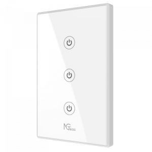 NGTECO NGS103 - Apagador Inteligente WiFi 3 Botones Touch / Control Remoto vía App / Control por Voz / Temporizador / Panel Táctil de Alta Sensibilidad / WiFI 2.4 GHz / Se requiere Cable Neutro / Compatible con Alexa y Asistente de Google - Image 3