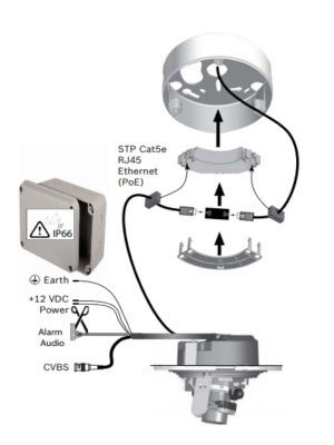 BOSCH V_ NIN73013A3AS - Cámara IP domo /  720p / Lente de 3 a 9  mm / Analíticos integrados #BSH - Image 4