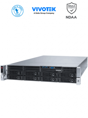 VIVOTEK NR9581-v3 - Grabador de video IP NVR 32 canales, 8 bahias, VSS Pro integrado, Deep Search, Salida HDMI, con doble fuenta de energI­a, 512Mbps, expandible hasta 128 canales, NDAA y ONVIF - Image 1