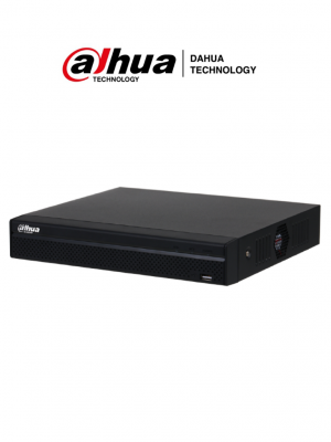 DAHUA NVR1104HS-P-S3/H - NVR de 8 Megapixeles/ 4k/ 4 Canales IP/ 4 puertos PoE/ Smart H.265+/ Rendimiento de 80 mbps/  Salida de Video HDMI&VGA/ 1 Bahía de Disco Duro de Hasta 8TB/ Soporta Camaras con Protocolo Onvif & RTSP/ - Image 1
