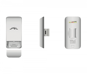UBIQUITI NANOSTATION LOCOM2 - Radio con antena integrada Airmax 2.4GHz para uso en exteriores con tecnología MIMO. Cuenta con un panel de antena de 8 dBi y una potencia de transmisión de 23 dBm, ofrece un rendimiento de hasta 150 Mbp - Image 3