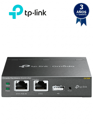 TP-LINK OC200 -  Controladora Omada para gestionar hasta 100 equipos Omada. Gestión desde la nube gratuita, actualizaciones masivas. 2 puertos Gigabit con PoE af/at. Versión Hadware 1.0 - Image 1