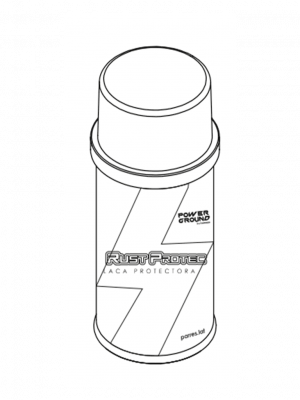 PARRES SRP-140 SPRAY RUST PROTEC PARRES 140 ML / Recubrimiento transitorio, diseñado para la protección de uniones exotérmicas y mecánicas contra la oxidación y/o sulfatación. #BFLASH#BFPRR - Image 2
