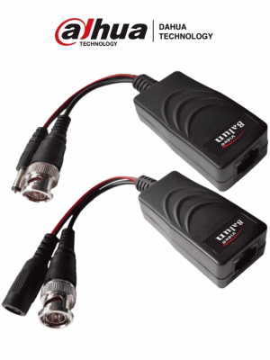 DAHUA PFM802 - Par de Transceptores Pasivos de Hasta 4 Megapíxeles para Video y Energía/ Distancia de Hasta 150 Metros/ Voltaje de Entrada de 12-15V DC/ Cableado por RJ-45/ Conectores BNC y de Energía/ Soporta: HDCVI/TVI/AHD/CVBS/ #MCI2 #ACMD - Image 1