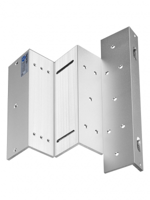 YLI MBK350ZLW - Soporte de electroiman de 350 Kg para puerta con apertura interior / Tipo Z / Compatible con YM350WS clave 76006 - Image 4