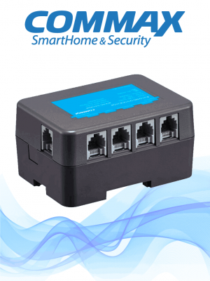 COMMAX CMD101BU - Distribuidor de Piso para sistema de apartamentos con videoporteros compatible con frente cmx104052, permite comunicación con estación de guardia y monitores CMV43A, alimentación con RF2A/ #Modum complejo - Image 1