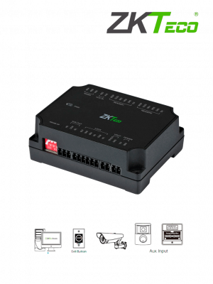 ZKTECO DM10 -  Expansor para Panel de Control de Acceso C2-260 ZKT0720004 para Aumentar 1 Puerta por medio de RS485 / Agregando el Expansor DM10 puedes Aumentar y Controlar hasta 8 Puertas / Cuenta con Comunicación Wiegand / - Image 1