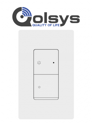QOLSYS Dimmer Inteligente - QOLSYS Dimmer Inteligente Interior - PowerG #IQ - Image 1