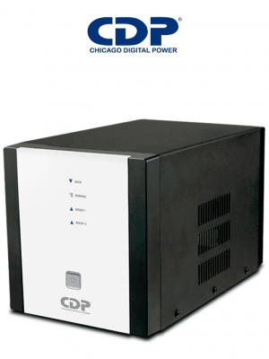 CDP R-AVR2408 - Regulador / Especial para motores / 2400VA / 1200W / 8 Terminales de salida NEMA5-15R / 1 Terminal de salida NEMA5-20R / Retardante a incendio #CDPDL #RAVR - Image 1