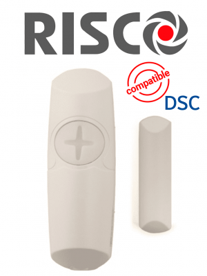 RISCO RK601SM0000C-SHOCKTEC PLUS Sensor De Impacto Digital Con Contacto Magnético / Cableado Convencional / Grado 3 / Compatible con las Marcas DSC-BOSCH-(MULTITRANSMITER) - Image 1