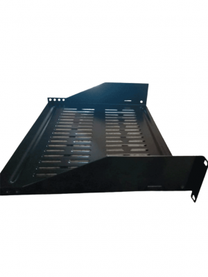 SAXXON 70140204-  Charola ventilada para monitor, 19" (48.26 cm) ancho x 14" (35.56 cm) profundidad, 2 UR, soporta 22 kg, acero. - Image 2