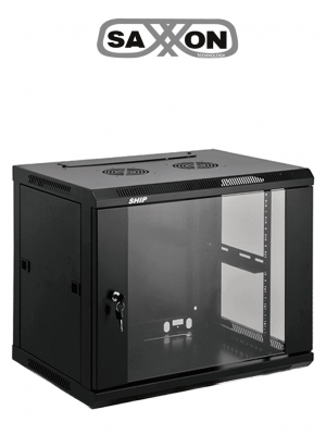 SAXXON SA661201 - Gabinete de pared de 12 UR, fijo, capacidad de carga de 60 Kg. Dimensiones: 60x60x63.5 cm. #MCI2 - Image 1