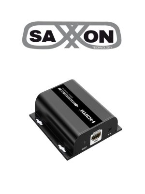 SAXXON LKV38340RX- Receptor de video HDMI sobre IP/ Cat 5e/ 6/ Hasta 120 metros / Resolucion 1080P/ HDBIT/ Receptor de IR/ Plug and play/ Compatible con extensor LKV38340 - Image 1