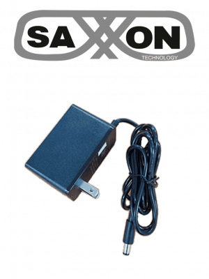 SAXXON KA36B1203000USH - Fuente de Poder Regulada / Alimentación 12 Vcc 3 Amper / Conector Macho / Voltaje de Entrada: 100-240V / Ideal para Cámaras de CCTV, Controles de Acceso y Asistencia / #SAX - Image 1