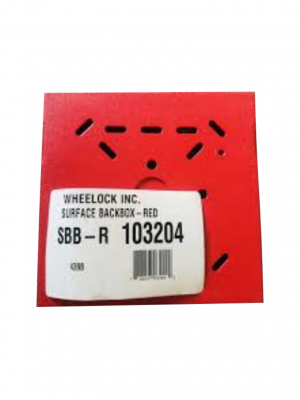 BOSCH F_SBBR - Caja posterior para sirena color rojo - Image 3