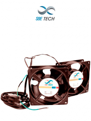 SBETECH J2VENTN127V- Par de extractores para gabinete, extractor de 4 1/2 pulgadas de diámetro - Image 1