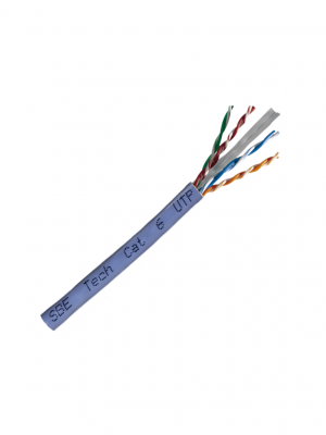 SBE TECH SBE-UTPC6UCERT-GY-NP - CABLE UTP CAT6/ 100% COBRE/CAJA 305 METROS/ COLOR GRIS/ 23 AWG/ SEPARADOR CENTRAL/ - Image 2