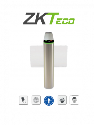 ZKTECO SBTL320 - Barrera Peatonal Central Abatible/ Acero SUS304/ Aletas de Acrílico/ 110V/ Exterior Protegido/ 30 Personas x Min/ 2 millones de Ciclos/ Carril 75 cm/ Infrarrojos/ No cuenta con Lectores y Panel/ (REQUIERE BARRERA SBLT300) - Image 1