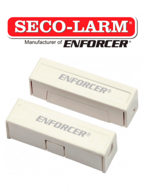 Seco-Larm SM433TQW - Contacto magnetico BLANCO de sobreponer 1-1/4" (31mm) Gap Compatible paneles DSC / RISCO / BOSCH  #CER - Image 1