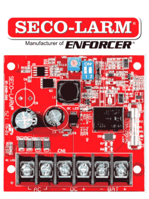 SECO-LARM ST24063AQ - Fuente de Poder con Cargador Bateria 2.5 amp 6/12/24 VCD - Image 1