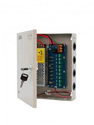 SAXXON SX10A9CH - Fuente de Poder Profesional 12 VCD / 10 Amperes / 9 Canales / 1.1 Amperes por Canal / Protección contra Sobrecargas / Led Indicador de Funcionamiento - Image 3
