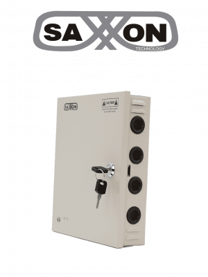 SAXXON SX10A9CH - Fuente de Poder Profesional 12 VCD / 10 Amperes / 9 Canales / 1.1 Amperes por Canal / Protección contra Sobrecargas / Led Indicador de Funcionamiento - Image 1