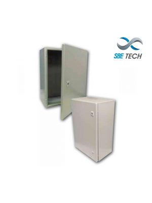 SBE TECH SBE-403020 -  Gabinete metálico / Alto 40.0 cm/ Ancho 30.0 cm/ Profundidad 20.0 cm / grado IP 65 NEMA 4 - Image 1