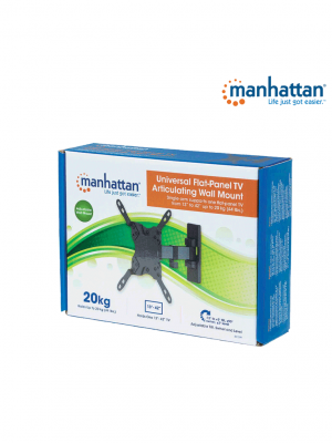 MANHATTAN 461399 - Soporte para Pantalla de 13 a 42 Pulgadas/ 20 Kg de Carga/ Brazo Articulado/ Distancia a la Pared de Hasta 19 cm/ Acero/ VESA/ 75/ 100/ 200x100/ 200/#I&MBFIN - Image 5