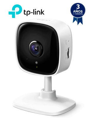 TP-LINK TAPO C100 - Cámara IP Inalámbrica para Interior de 2 MP con visión nocturna de 9 m, detección de movimiento, micrófono y bocina integrados, además de lente fijo de 3.3 mm, notificaciones push, ranura Micro SD y WiFi 2.4 GHz.#DL79 - Image 1