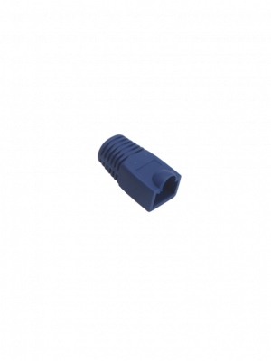 SAXXON S902B1 - Bota para conector plug RJ45 CAT 6 / Color azul / Paquete 100 piezas - Image 1