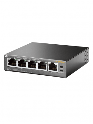 TP-LINK TL-SF1005P - Switch PoE no administrable con 5 puertos Fast Ethernet, incluyendo 4 puertos PoE AF. Suministro PoE hasta 58W y modo extendido para conexiones de hasta 250m. - Image 3