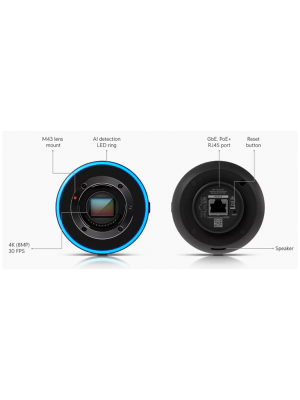 UBIQUITI UVC-AI-DSLR - Camara IP bullet para exterior, 8 MP 4K, Lente fijo 17mm de apertura amplia, Microfono y Bocina integrados, Deteccion avanzada IA: Movimiento, Personas, Vehiculos, LPR #CS #JO - Image 3