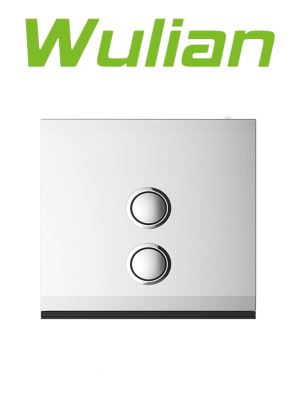 WULIAN SWITCH2LN - Apagador Inteligente con 2 Botones / Comunicacion Zigbee con Brain para administración desde celular a traves de App/ Carga maxima 10 Amp / Tipo Europeo - Image 1
