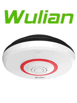 WULIAN ZIREN - Sirena con Estrobo para interiores con conexión a Brain por protocolo  Zigbee /Envío de Alertas de Intrusión a Smartphone  por medio de App Dora Home/ Conexión a 110VCA/ 85 dB - Image 1