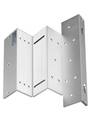 YLI YM750TPACK - Paquete de Cerradura Magnética YM750TLED con Soporte ZL MBK750ZL / Fuerza de Sujeción 750 Kg, 1500LB / Voltaje dual 12v/24VDC - Image 2