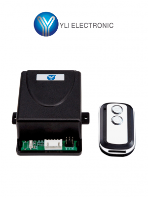 YLI WBK400112 - Modulo con relay normalmente abierto y cerrado con control remoto para apertura de puerta soporta hasta 30 controles / Alimentación a 12VDC - Image 1