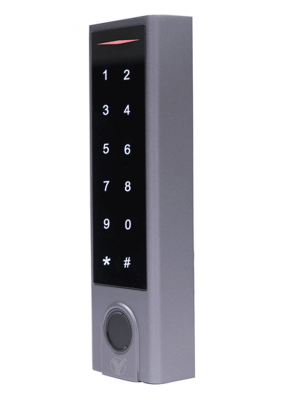 YLI YK1068A - Control de Acceso con Teclado Touch / Huella / Tarjetas ID 125 Khz / Exterior / Entrada Wiegand para Lector Esclavo - Image 2