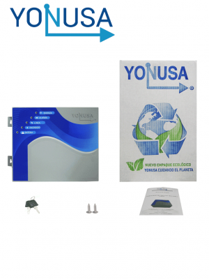 YONUSA EY10000127AF - Energizador de Alta Frecuencia para Cerco Eléctrico 10,000 V, Cobertura de hasta 10,000 metros Lineales (o 2,000 metros en 5 Líneas), Incluye Interfaz con 2 Zonas Cableadas y Soporta Módulo WiFi  #YONSPFM - Image 3